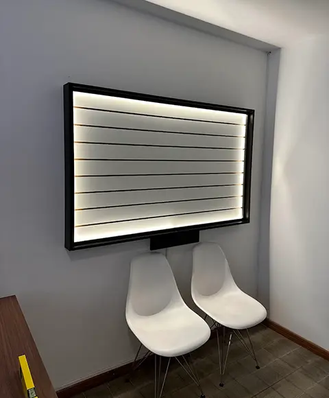 Exhibidor LED