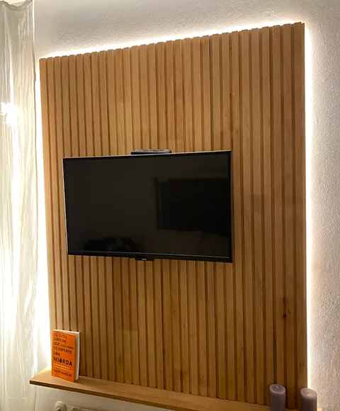 Revestimiento LED para TV